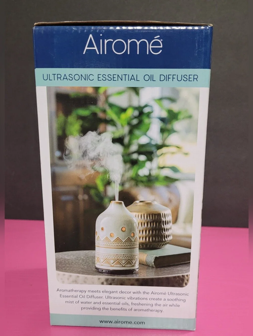 Airome Southwest Design Ceramic Ultrasonic Essential Oil Diffuser (1135)
